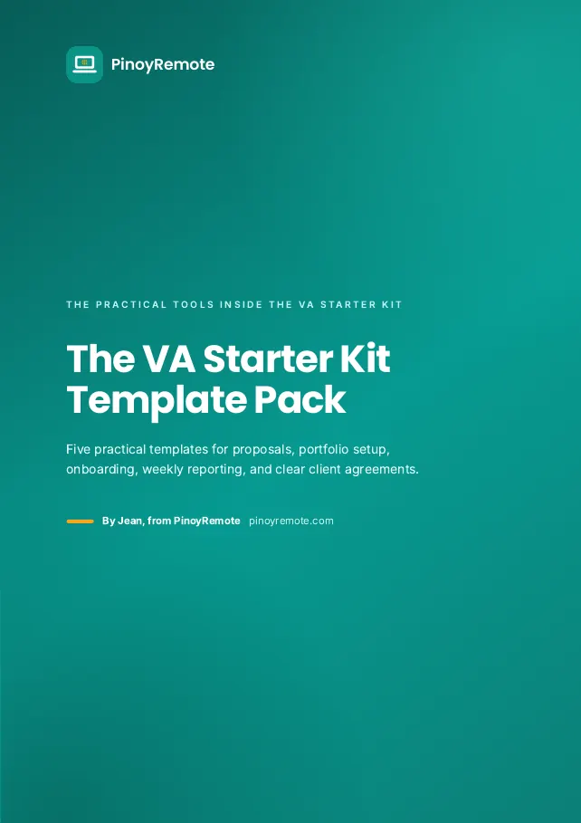 VA Starter Kit Template Pack cover